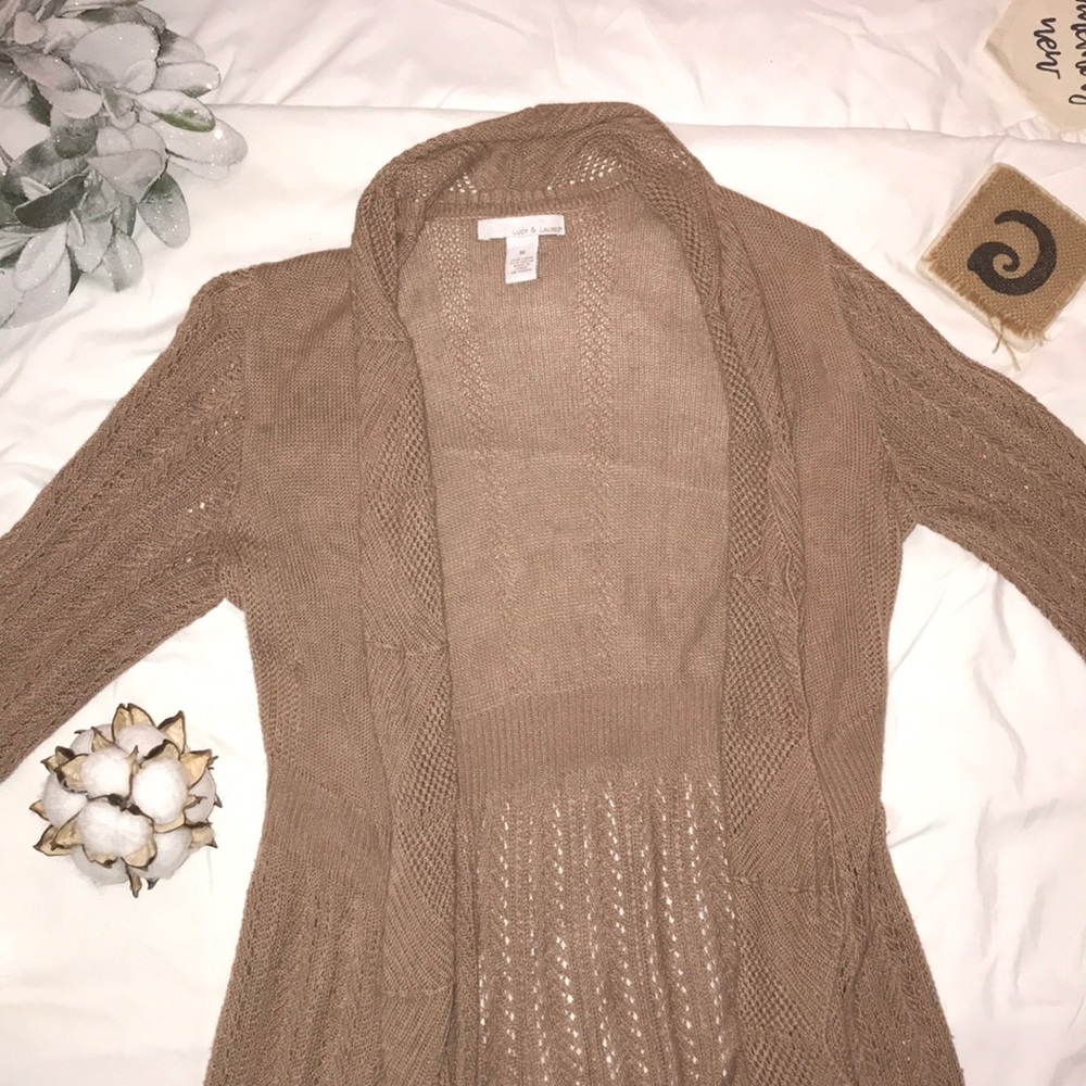 Light Brown Cardigan